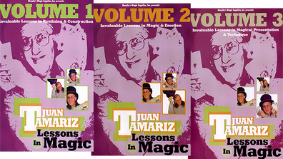 3 Vol. Combo Juan Tamariz Lessons in Magic video DOWNLOAD